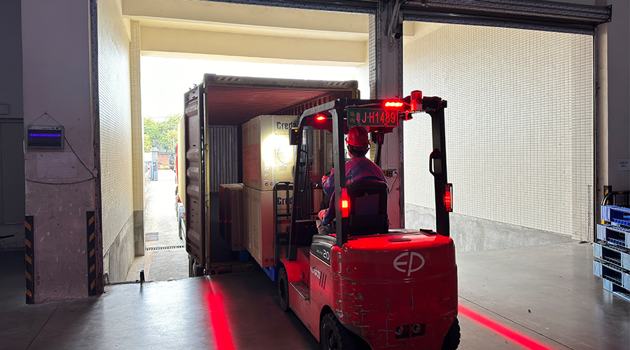 衣物烘干機(jī)出貨英國，開啟合作新篇