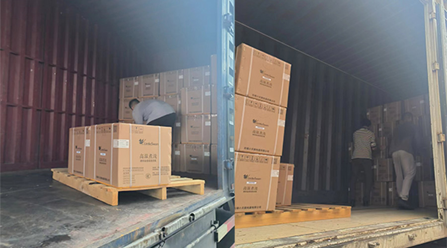 拼速度、高效率地完成國內(nèi)某知名品牌迷你洗衣機(jī)發(fā)貨