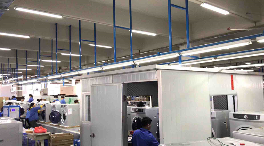 金環(huán)電器如何保證客戶(hù)收到的滾筒干衣機(jī)運(yùn)行時(shí)無(wú)異響？