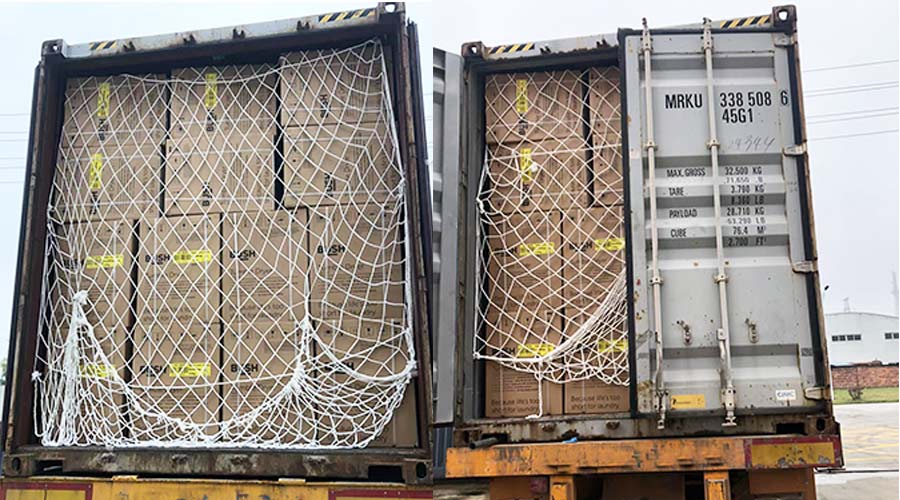 4月首發(fā)！英國(guó)客戶(hù)Argos滾筒衣服烘干機(jī)完成裝柜發(fā)貨