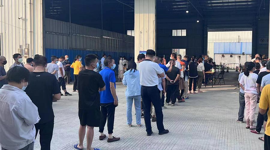 支援防疫是責(zé)任！金環(huán)電器助力鶴山核酸檢測(cè)