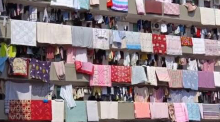 學(xué)?，F(xiàn)曬被大場面！滾筒衣服烘干機(jī)即烘即干大件棉被 便捷好用