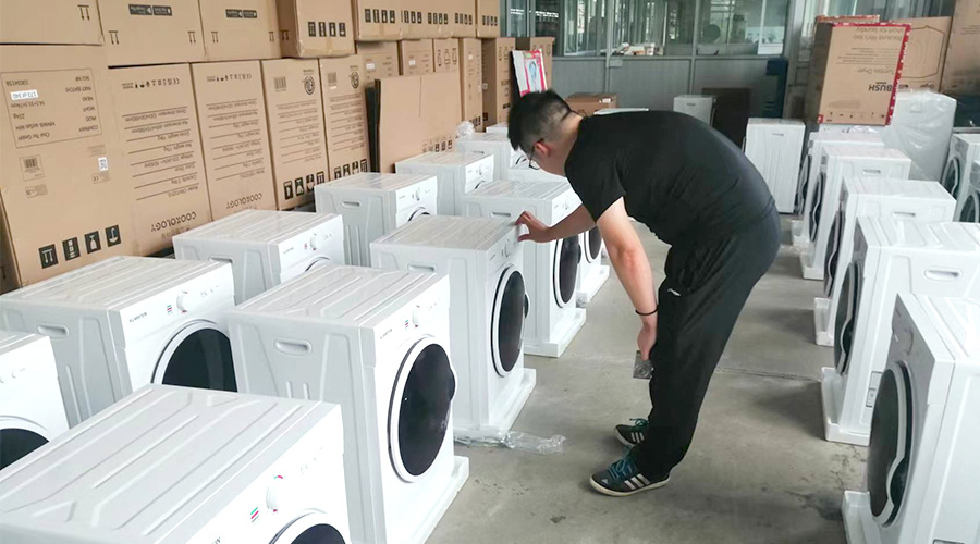驗貨嚴謹！客戶德國KLARSTEIN對金環(huán)電器衣物烘干機代工質量好評