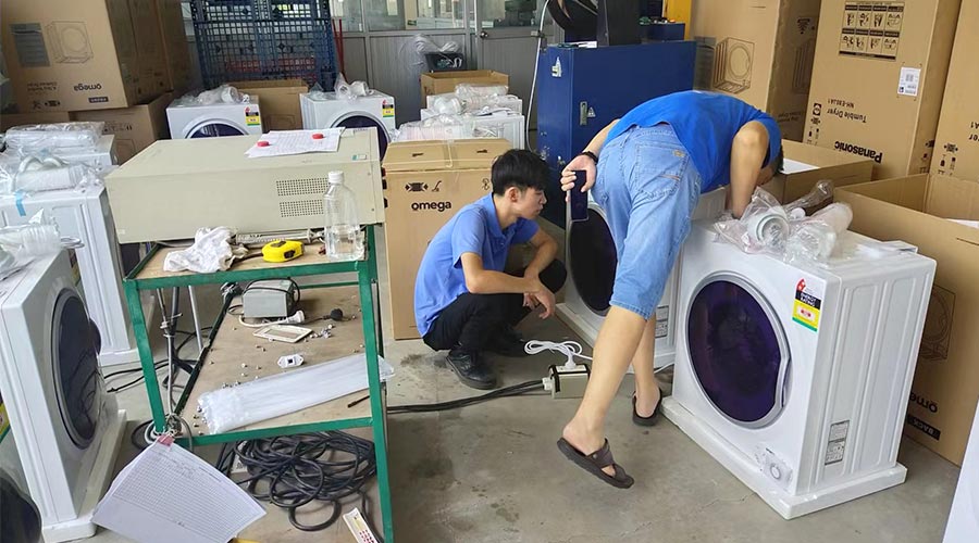 驗(yàn)貨省心省力！澳洲omega客戶稱贊衣物烘干機(jī)代工質(zhì)量高