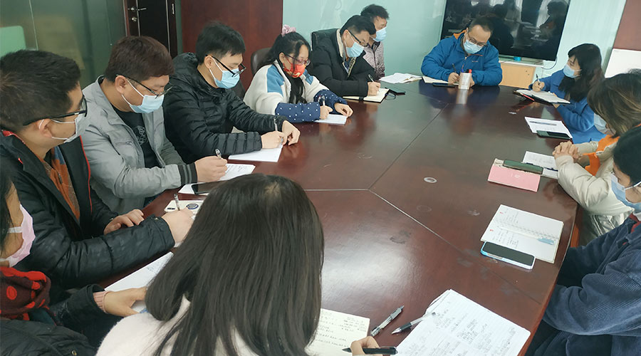 開工大吉！金環(huán)電器組織銷售部門召開動員大會