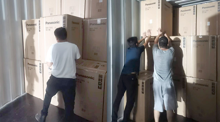 出貨速度！金環(huán)電器順利完成松下客戶的衣物烘干機出貨