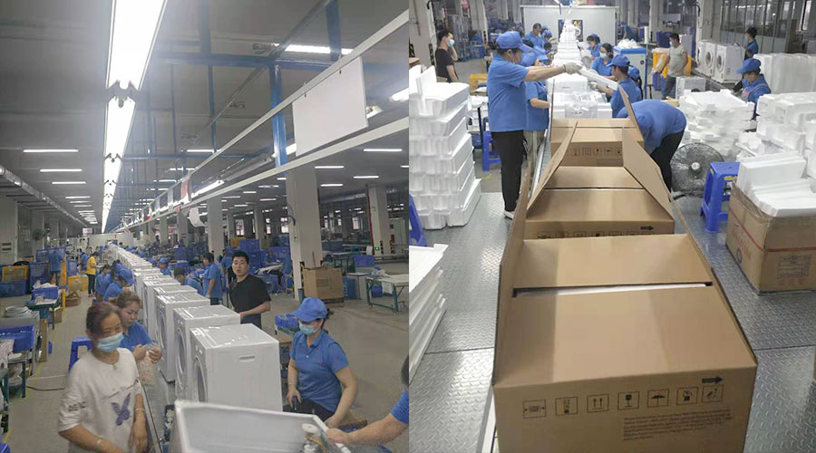 效率保證！金環(huán)電器高效完成英國(guó)Argos客戶(hù)衣物烘干機(jī)生產(chǎn)